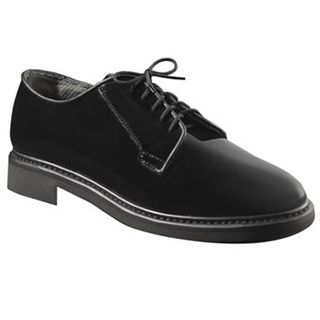 HI Gloss Black Oxfords Black | Uniforms Today