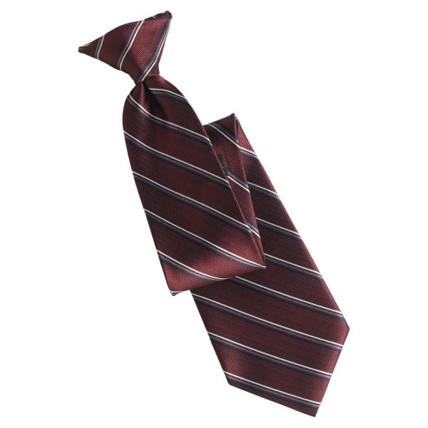 Multi Stripes Clip-on Tie 36030