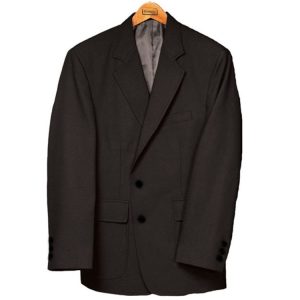 Polyester Soft Blazer, Black 40BBK