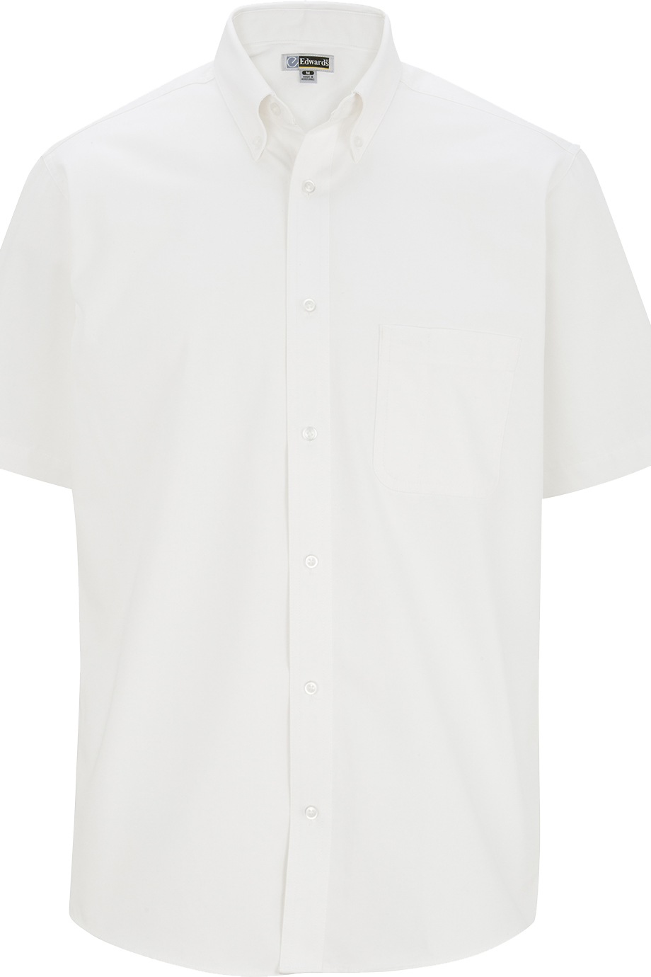 EDWARDS MEN'S COTTONPLUS SHORT SLEEVE TWILL SHIRT