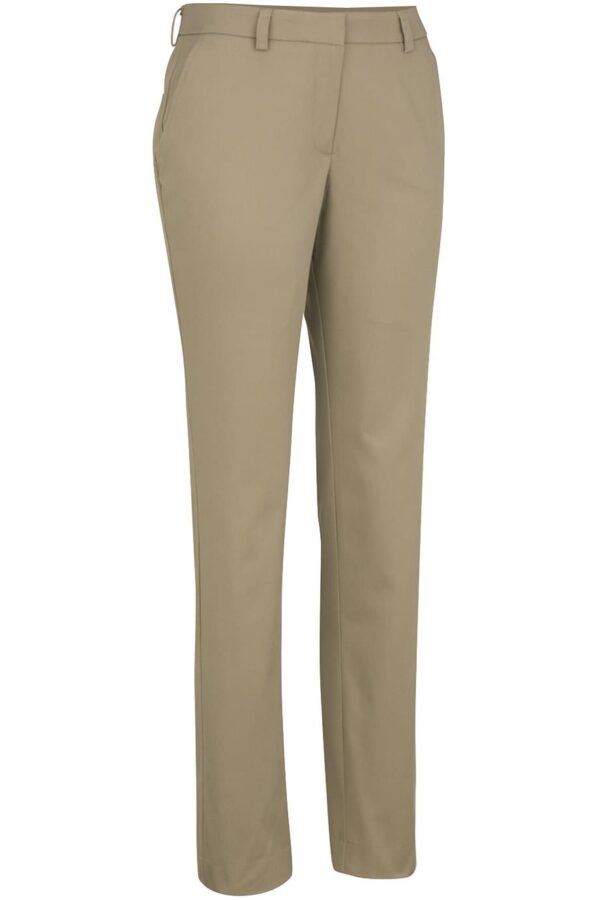 EDWARDS LADIES' SLIM CHINO FLAT FRONT PANT