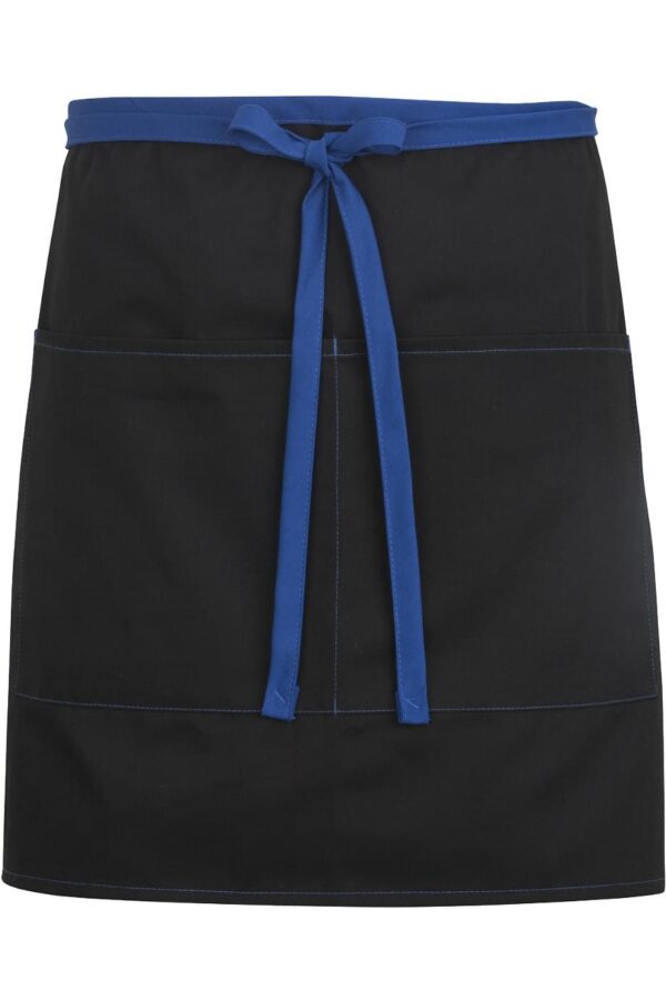 EDWARDS HALF BISTRO APRON-COLOR BLOCKED