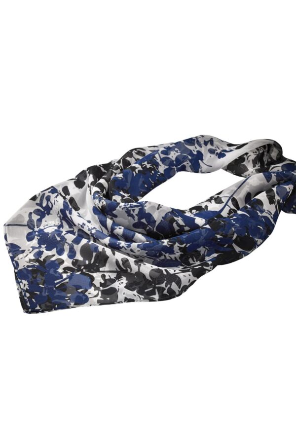 EDWARDS FLORAL CHIFFON SCARF