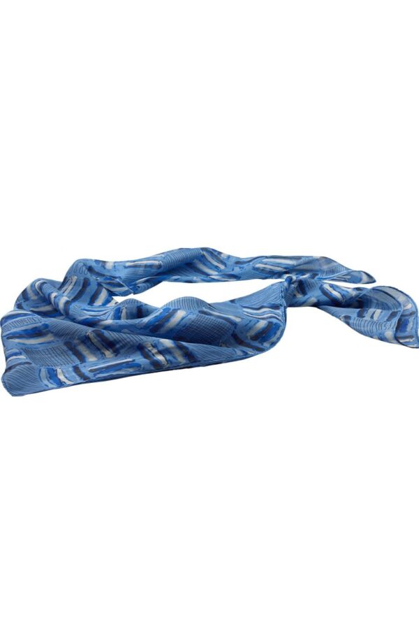 EDWARDS CHECKERBOARD CHIFFON SCARF