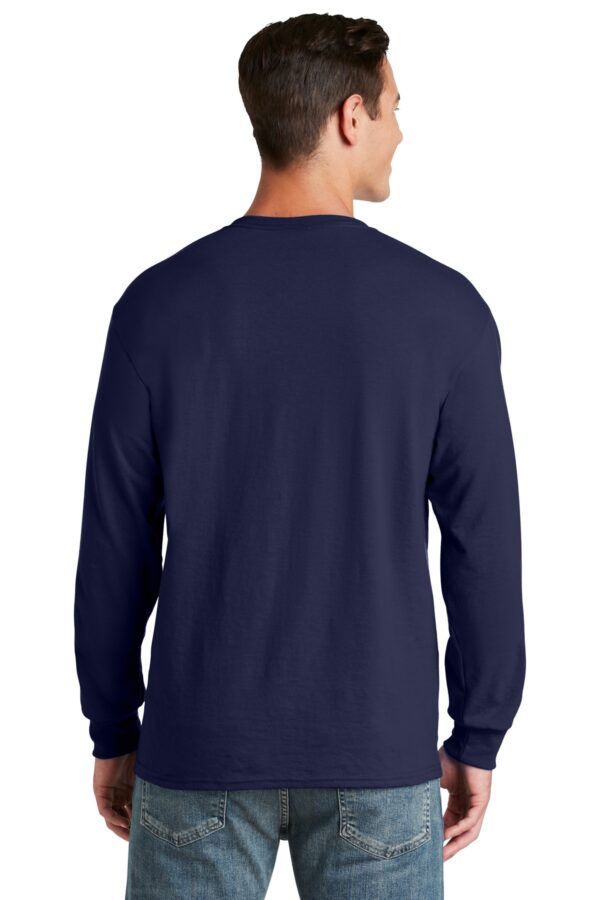 Jerzees - Dri-Power 50/50 Cotton/Poly Long Sleeve T-Shirt.  29LS - Image 2