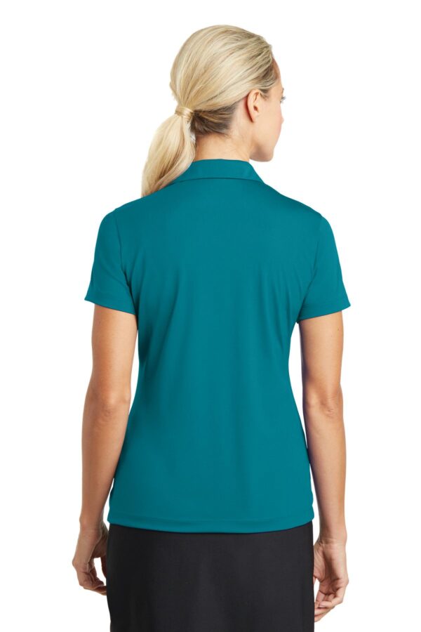 Nike Ladies Dri-FIT Vertical Mesh Polo. 637165 - Image 2