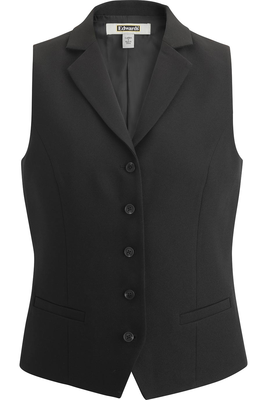 EDWARDS LADIES DRESS LAPEL VEST | Uniforms Today