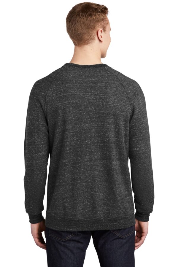 Jerzees  Snow Heather French Terry Raglan Crew 91M - Image 2