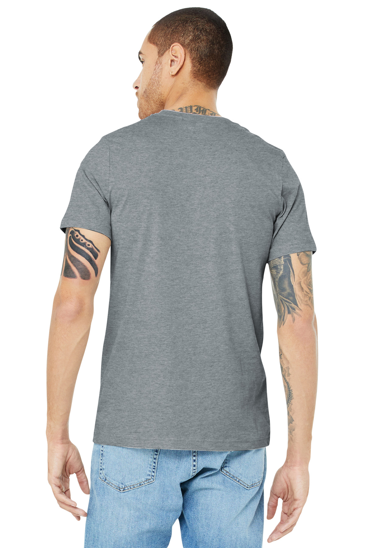 BELLA+CANVAS Unisex Heather CVC Short Sleeve Tee. BC3001CVC | Uniforms ...