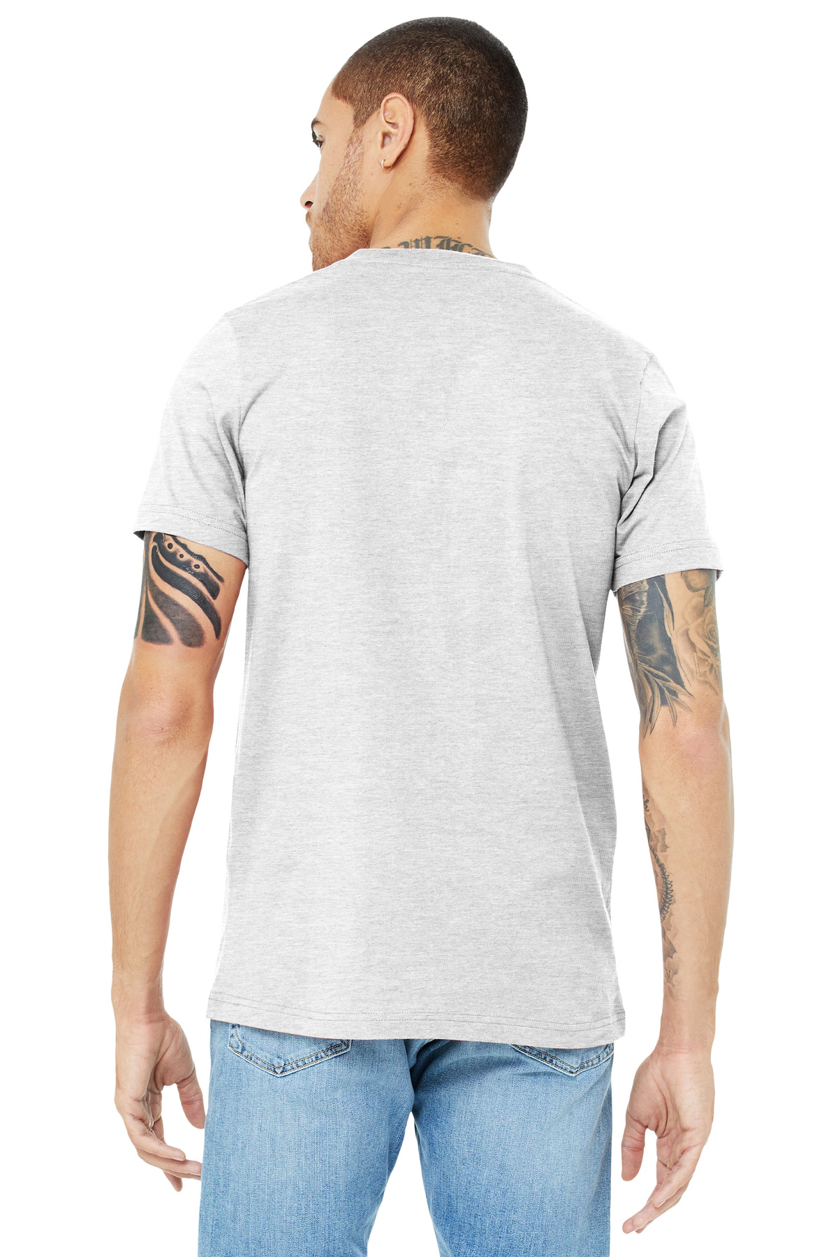 BELLA+CANVAS Unisex Jersey Short Sleeve V-Neck Tee. BC3005 - Image 2
