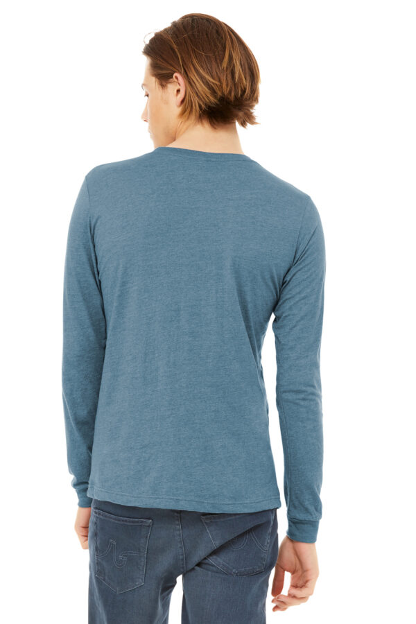 BELLA+CANVAS Unisex Triblend Long Sleeve Tee BC3513 - Image 2