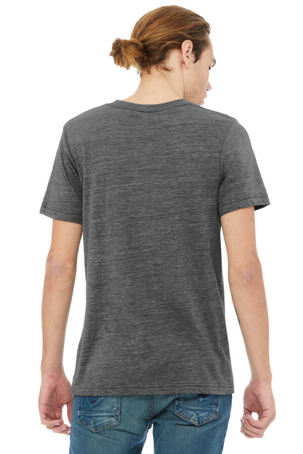 BELLA+CANVAS Unisex Textured Jersey V-Neck Tee BC3655 - Image 2