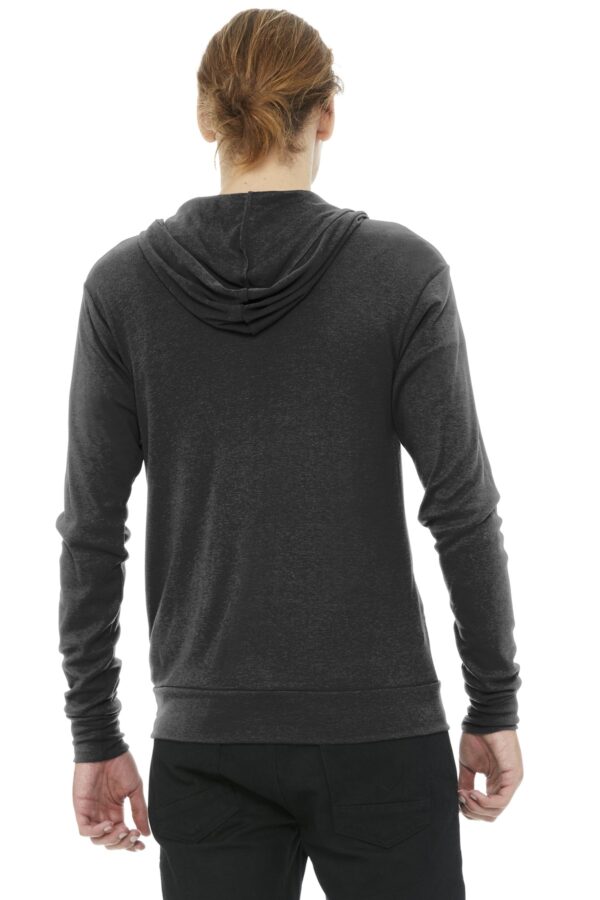 BELLA+CANVAS  Unisex Triblend Full-Zip Lightweight Hoodie. BC3939 - Image 2
