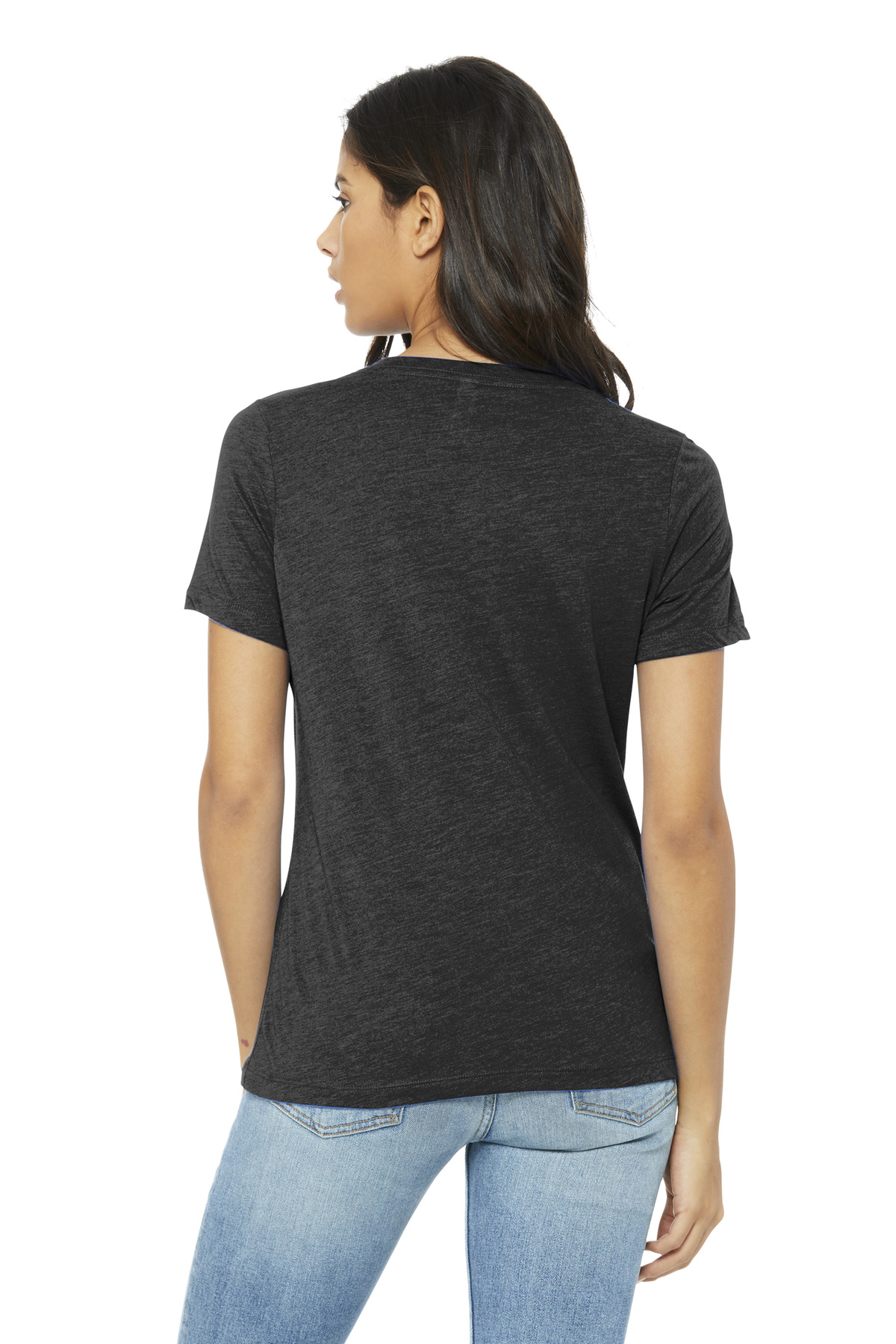 BELLA+CANVAS Women’s Relaxed Triblend V-Neck Tee BC6415 | Uniforms Today