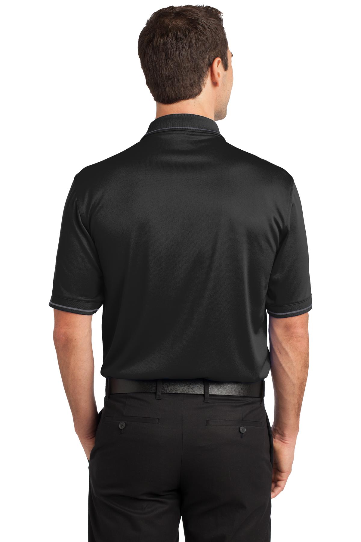 CornerStone Select Snag-Proof Tipped Pocket Polo. CS415 - Image 2