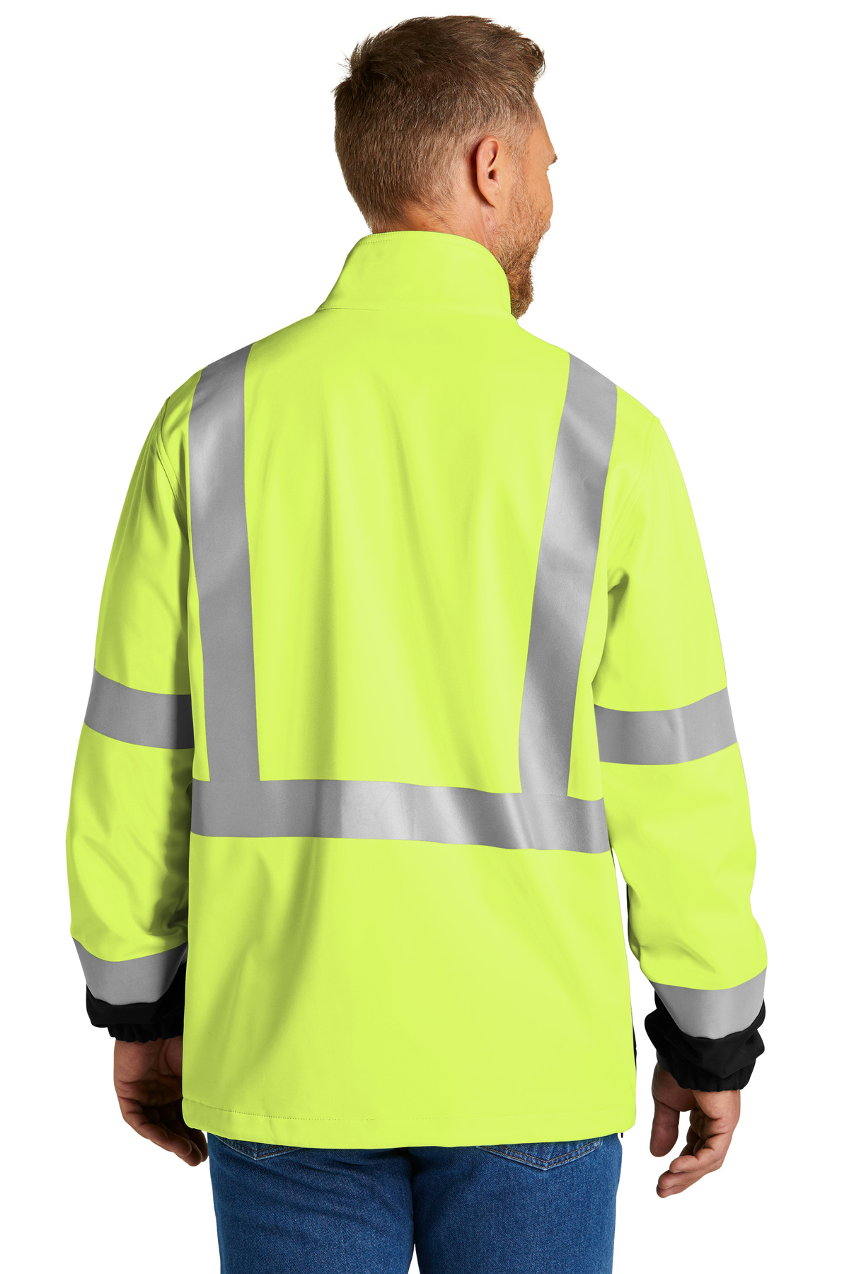 CornerStone ANSI 107 Class 3 Soft Shell Jacket CSJ503 - Image 2