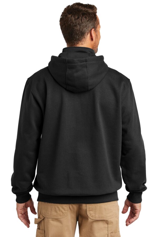 Carhartt  Rain Defender  Paxton Heavyweight Hooded Zip Mock Sweatshirt. CT100617 - Image 2