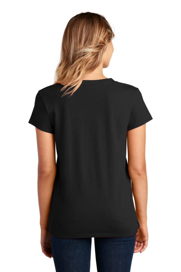 District  Women's Re-Tee  V-Neck DT8001 - Image 2