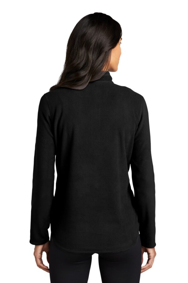 Eddie Bauer Ladies 1/2-Zip Microfleece Jacket EB227 - Image 2