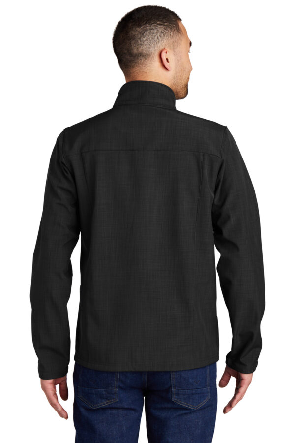 Eddie Bauer Shaded Crosshatch Soft Shell Jacket. EB532 - Image 2