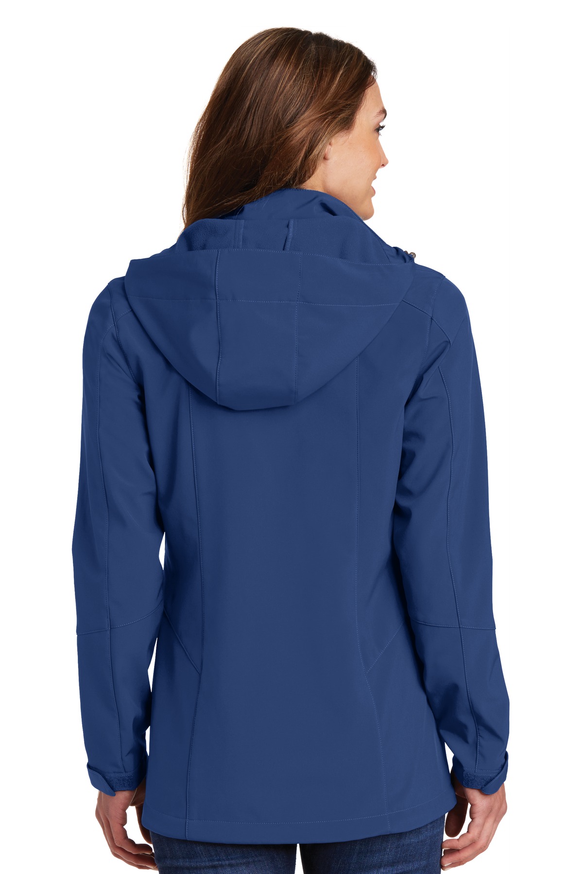 Eddie Bauer Ladies Hooded Soft Shell Parka. EB537 - Image 2