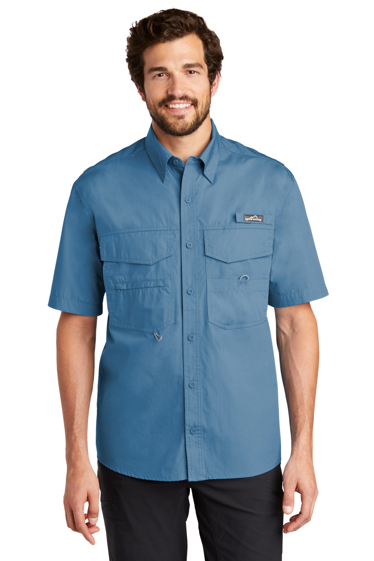 Eddie Bauer – Short Sleeve Fishing Shirt. EB608 | Uniforms Today