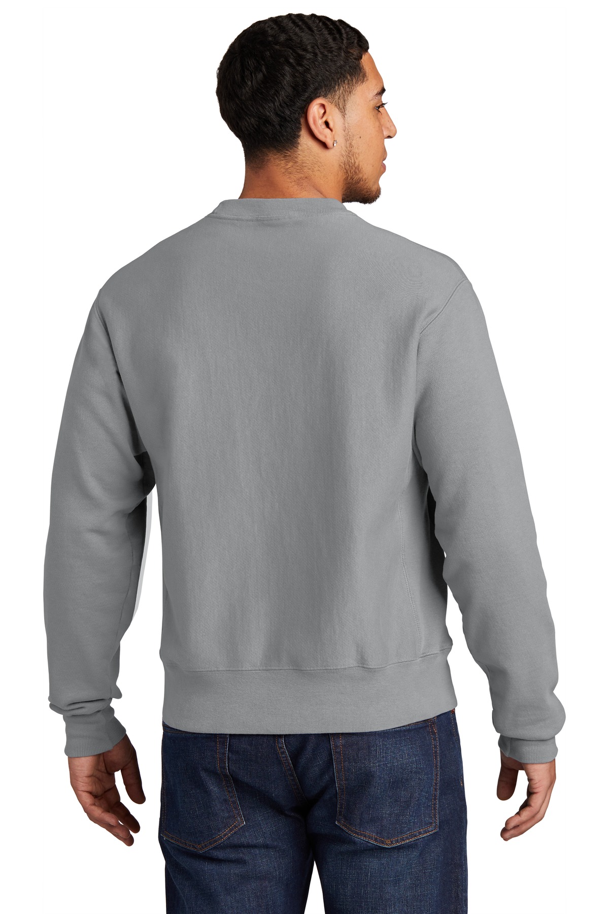Champion Reverse Weave Garment-Dyed Crewneck Sweatshirt. GDS149 - Image 2