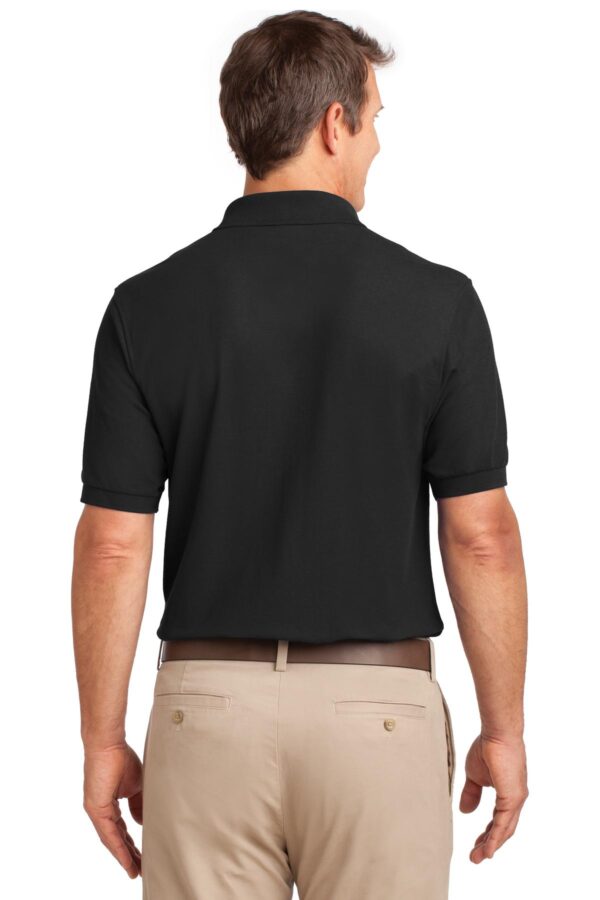 Port Authority Silk Touch Polo with Pocket.  K500P - Image 2