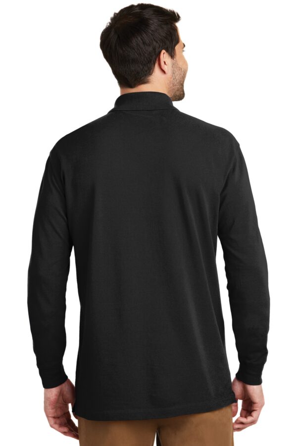Port Authority EZCotton Long Sleeve Polo. K8000LS - Image 2