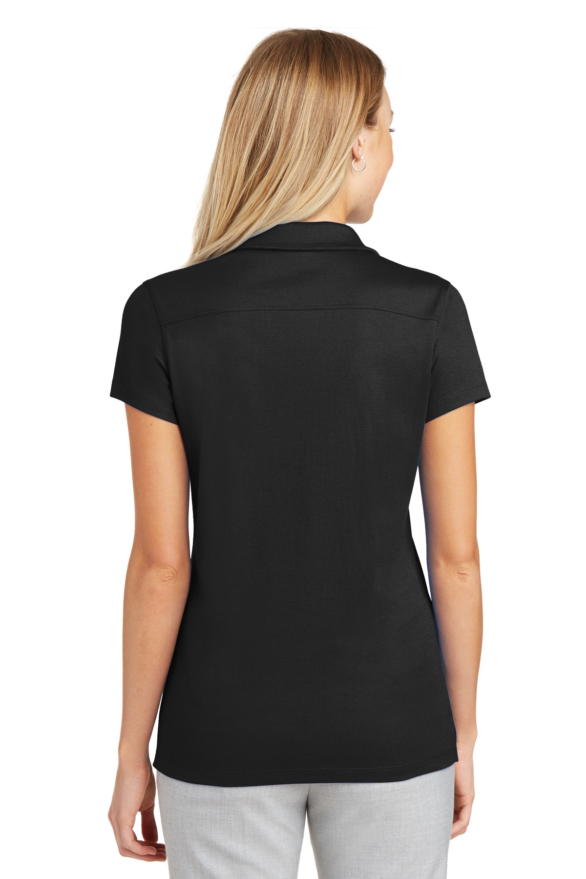 Port Authority Ladies Rapid Dry Mesh Polo. L573 - Image 2