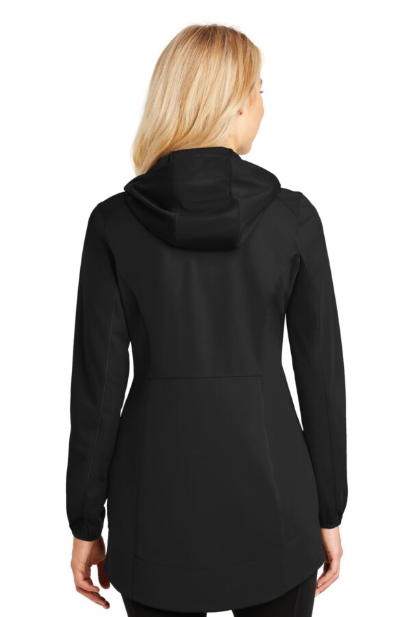 Port Authority Ladies Active Hooded Soft Shell Jacket. L719 - Image 2