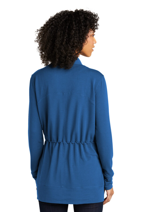 Port Authority Ladies Microterry Cardigan LK825 - Image 2