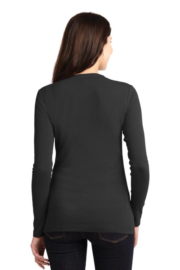 Port Authority Ladies Concept Stretch Button-Front Cardigan. LM1008 - Image 2