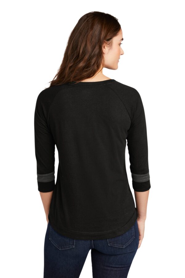 New Era  Ladies Tri-Blend 3/4-Sleeve Tee LNEA136 - Image 2