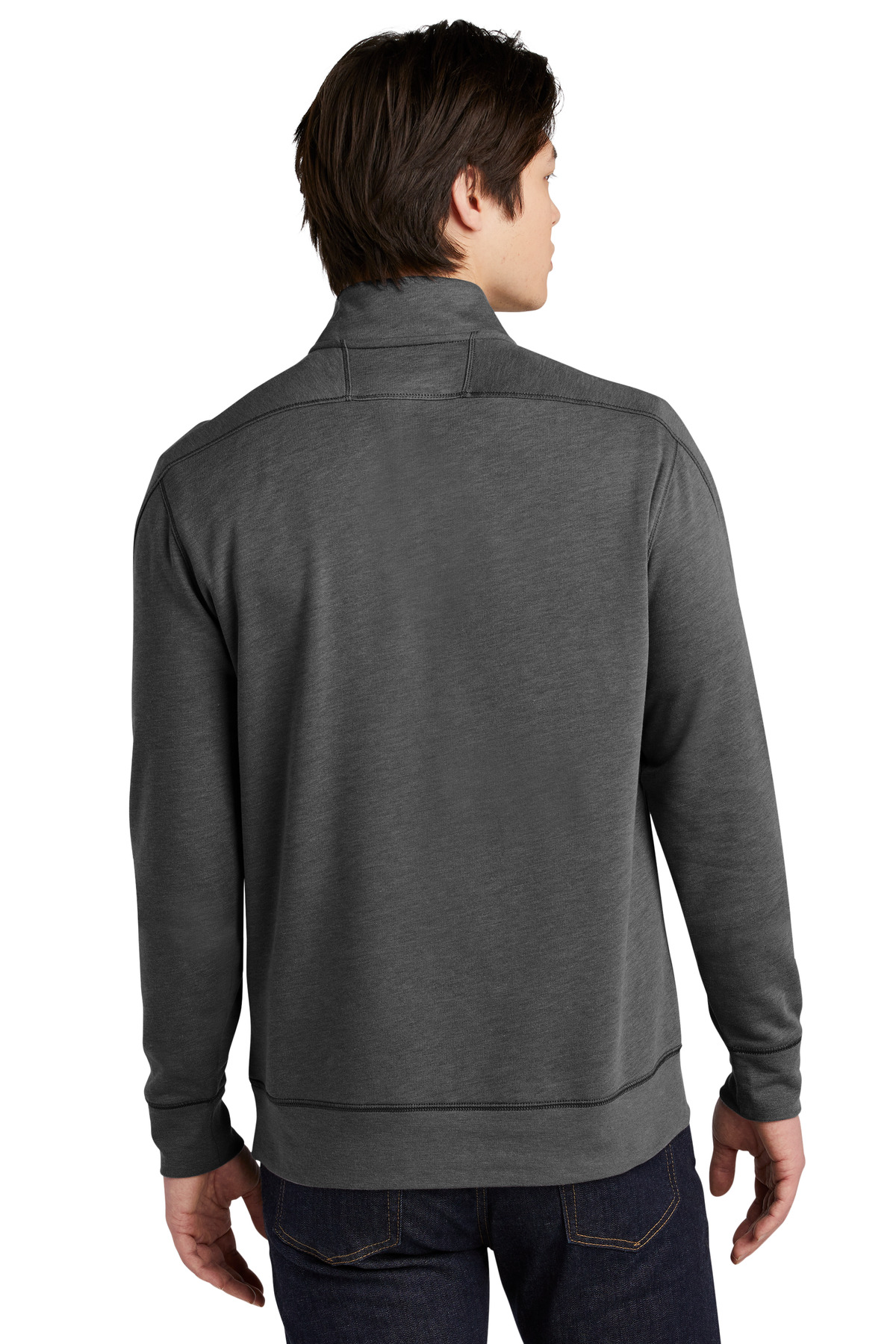 New Era  Tri-Blend Fleece 1/4-Zip Pullover. NEA512 - Image 2