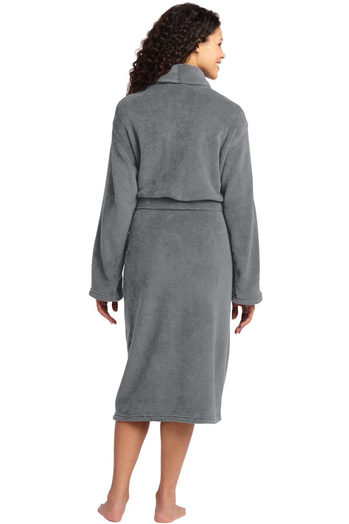 Port Authority Plush Microfleece Shawl Collar Robe. R102 - Image 2