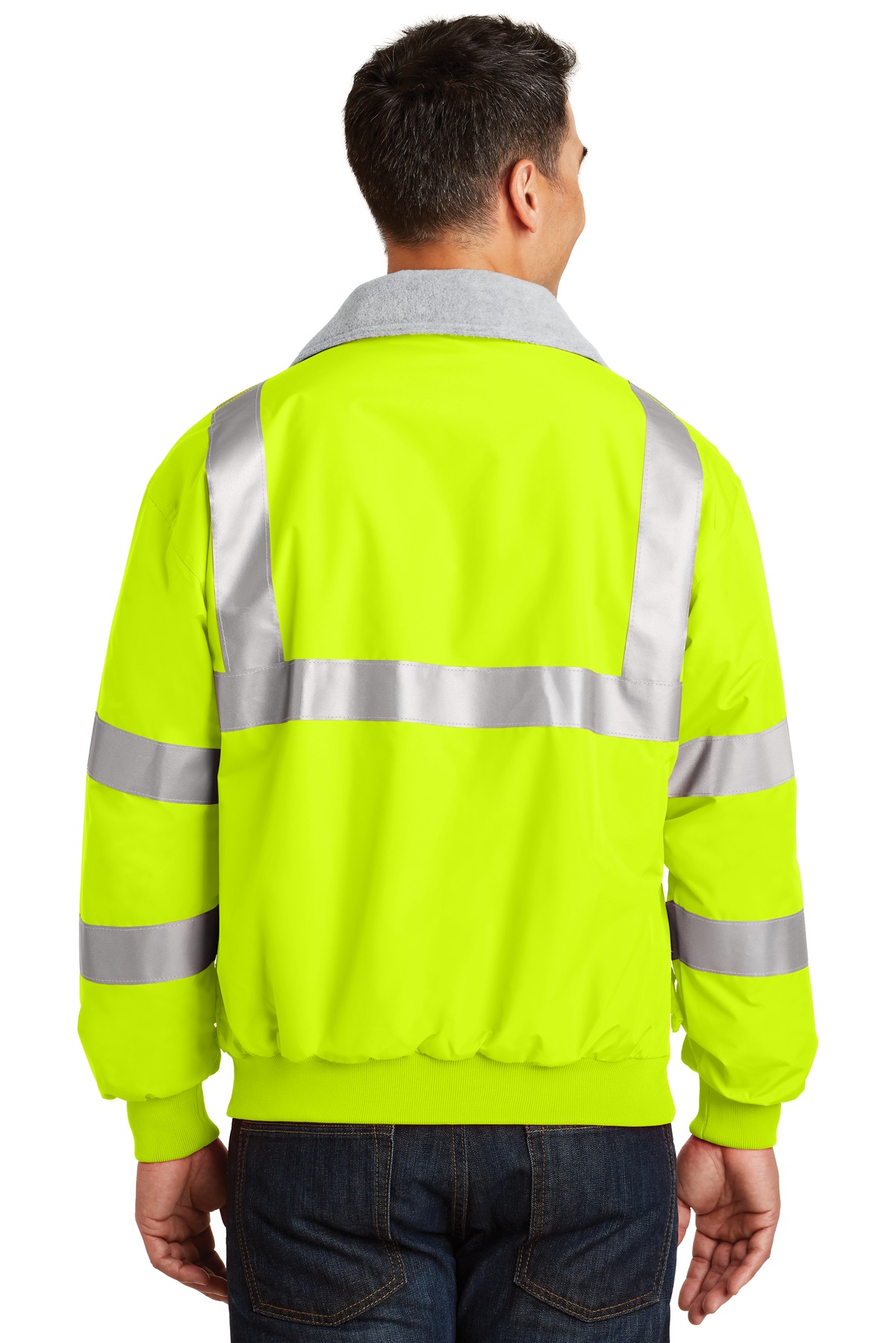 Port Authority Enhanced Visibility Challenger Jacket with Reflective Taping. SRJ754 - Image 2
