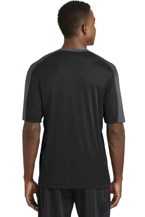 Sport-Tek PosiCharge Competitor Sleeve-Blocked Tee. ST354 - Image 2