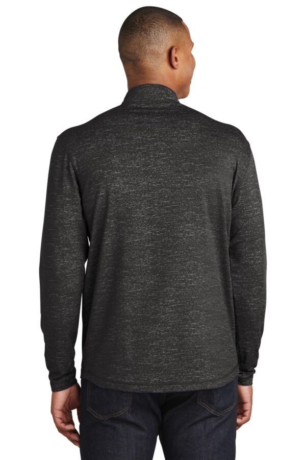 Sport-Tek  Sport-Wick  Stretch Reflective Heather 1/2-Zip Pullover. ST855 - Image 2