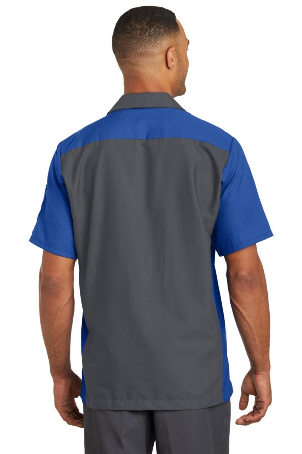 Red Kap Short Sleeve Ripstop Crew Shirt. SY20 - Image 2