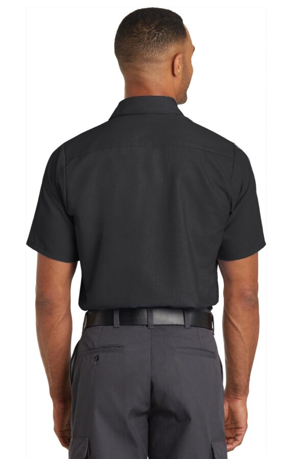 Red Kap Short Sleeve Solid Ripstop Shirt. SY60 - Image 2