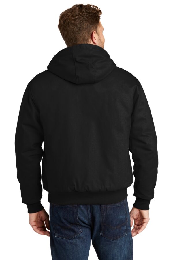 CornerStone Tall Duck Cloth Hooded Work Jacket. TLJ763H - Image 2