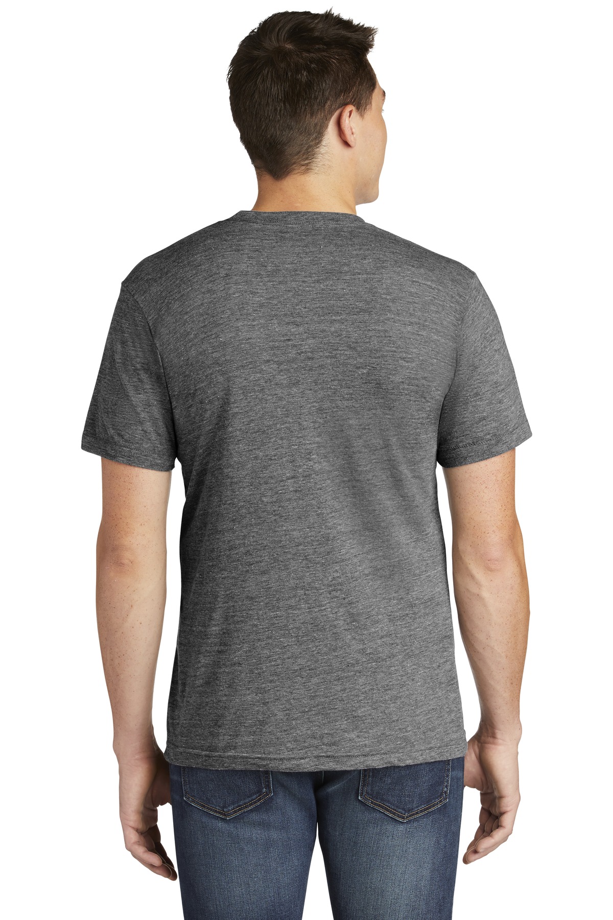 American Apparel Tri-Blend Short Sleeve Track T-Shirt. TR401W - Image 2