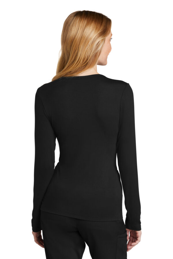 WonderWink Women's Long Sleeve Layer Tee WW4029 - Image 2