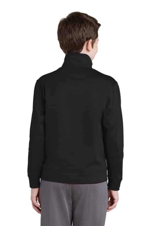 Sport-Tek Youth Sport-Wick Fleece Full-Zip Jacket.  YST241 - Image 2