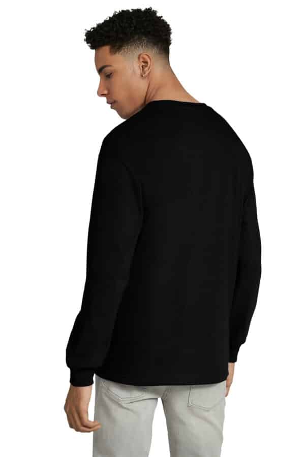 American Apparel Heavyweight Unisex Long Sleeve T-Shirt 1304W - Image 2