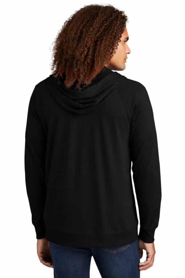 District Featherweight French Terry Full-Zip Hoodie DT573 - Image 2