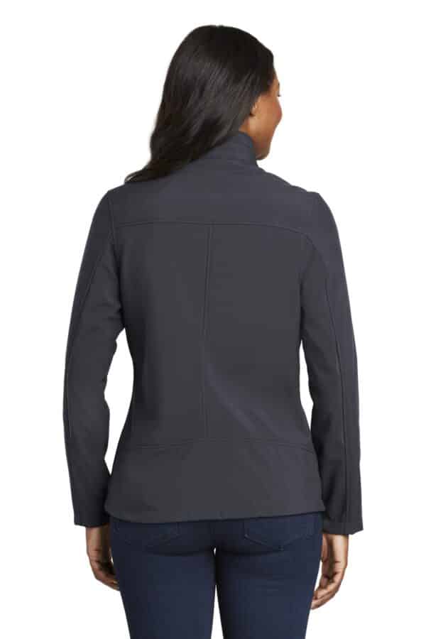 Port Authority Ladies Welded Soft Shell Jacket. L324 - Image 2