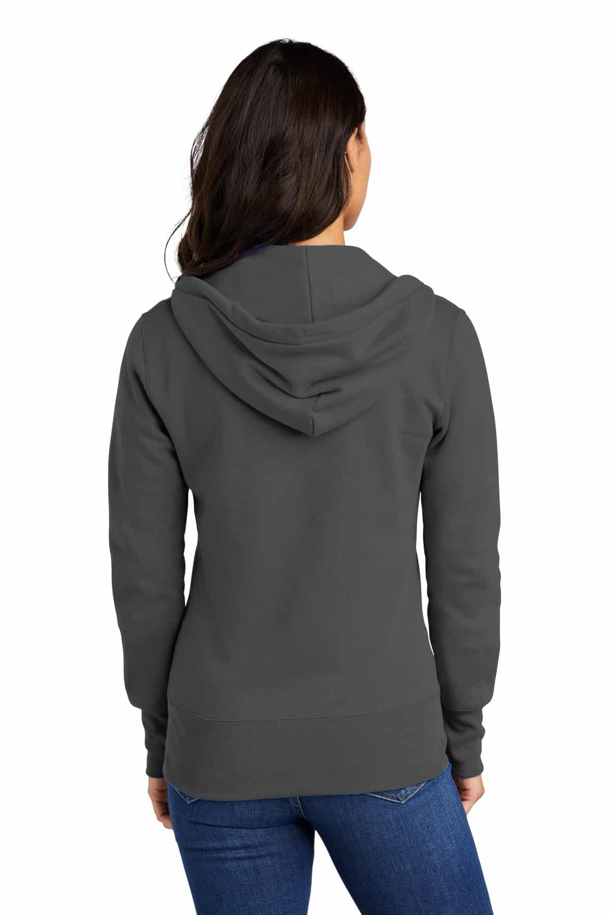 Port & Company Ladies Core Fleece Full-Zip Hooded Sweatshirt. LPC78ZH - Image 2