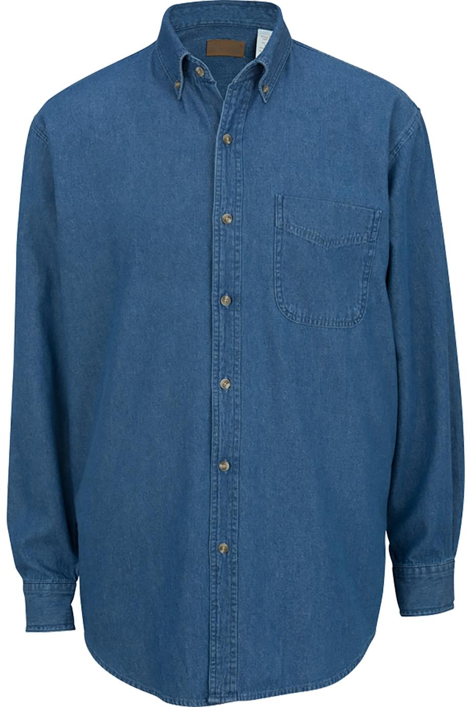 EDWARDS DENIM MIDWEIGHT LONG SLEEVE SHIRT